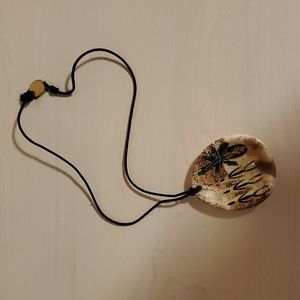 Bellaire Hand-Painted Shell Necklace